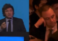Manuel Adorni se quedó dormido durante el discurso de Javier Milei